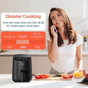 karstā gaisa friteris cosori mini 2 l air fryer 900w caf li211