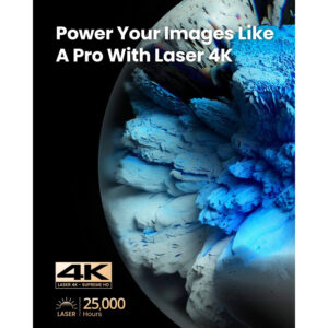 anker nebula cosmos laser 4k d2350 projektors, android tv 10.0, 30w skaļruņi, mājas kinoteātris