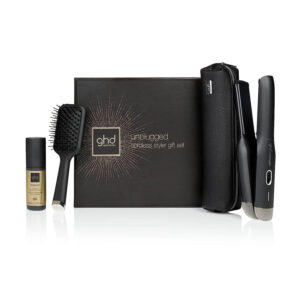 Bezvadu matu taisnotājs ghd Unplugged Styler dāvanu komplekts 2 bezvadu matu taisnotājs ghd unplugged styler dāvanu komplekts