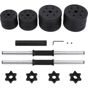 hanteles songmics 2 x 15kg komplekts syl30hbk
