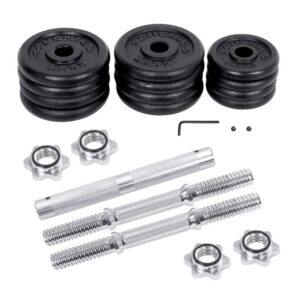 hanteles songmics 2 x 15kg komplekts syl30lbk
