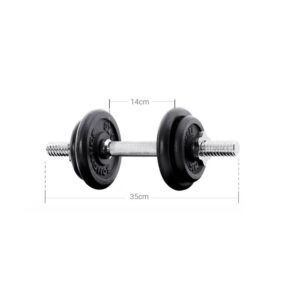 hanteles songmics 2 x 15kg komplekts syl30lbk