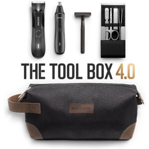 Ķermeņa trimmeris / skuveklis manscaped 4.0 komplekts the tool box