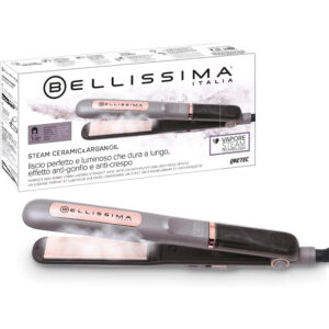 matu taisnotājs ar tvaiku bellissima steam ceramic & argan oil