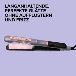 matu taisnotājs ar tvaiku bellissima steam ceramic & argan oil