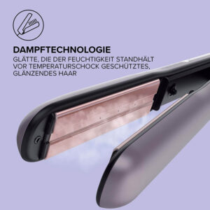 matu taisnotājs ar tvaiku bellissima steam ceramic & argan oil