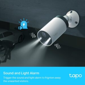 novērošanas kameras tp link tapo 2 gab. 2k hd ip65 c420s2