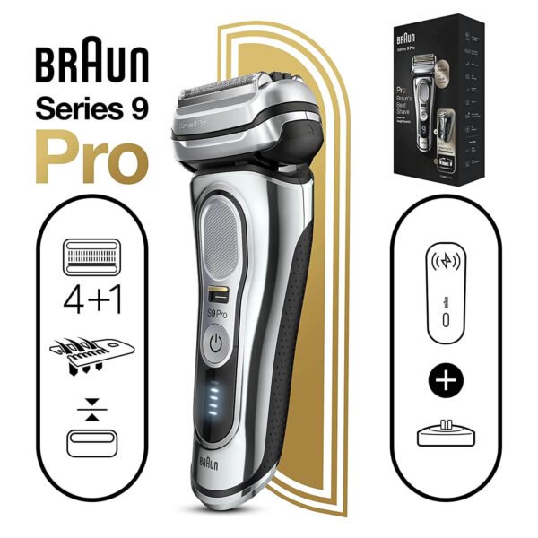 skuveklis braun series 9 pro 9426s wet & dry ar uzlādes maciņu