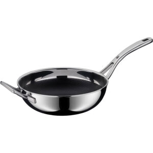wmf profi resist wok panna 28 cm honeycomb struktūras pārklājums