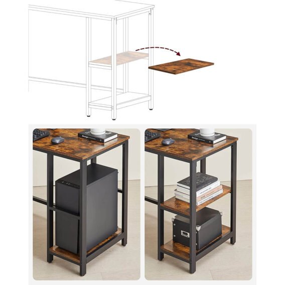 datorgalds / rakstāmgalds l formas vasagle ‎lwd72x 138 x 138 x 75cm (g x p x a)