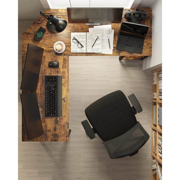 datorgalds / rakstāmgalds l formas vasagle ‎lwd72x 138 x 138 x 75cm (g x p x a)