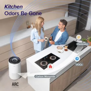 Gaisa attiritajs Levoit Smart Core 400S H13 HEPA filtrs 400 m³ h CADR lidz 83 m²4