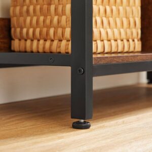 grāmatplaukts vasagle lls105b01 8 plaukti 80 x 33 x 149 cm