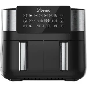 karstā gaisa friteris ultenic k20 dual air fryer 7.6 l 2850 w