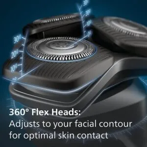 skuveklis philips series 5000 wet / dry skiniq s5884/35