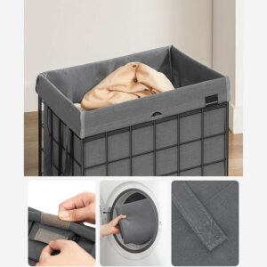 veļas grozs 90 l vasagle lcb190g01