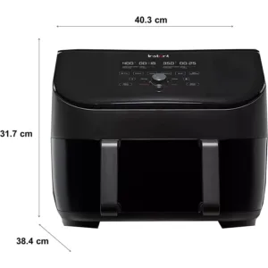 karstā gaisa friteris instant vortex plus versazone air fryer 8.5 l 1700w