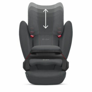 autokrēsliņš cybex silver pallas b2 fix ar isofix, 9 36 kg, pelēks steel grey