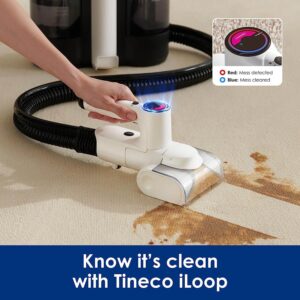 bezvadu paklāju/polsterējumu putekļu sūcējs tineco carpet one spot