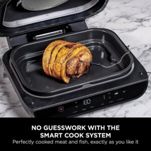 karstā gaisa friteris, grils ninja foodi max ag551eu grill & hot air fryer vara krāsā