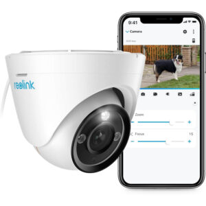 novērošanas kamera reolink 4k 3x optical zoom 2 way audio rlc 833a