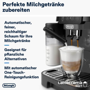 kafijas automāts delonghi magnifica start ecam222.60.bg lattecrema 1450 w