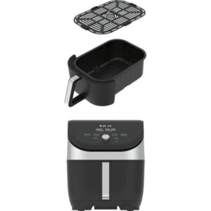 karstā gaisa friteris instant vortex slim 5,7l hot air fryer 1700 w stainless steel