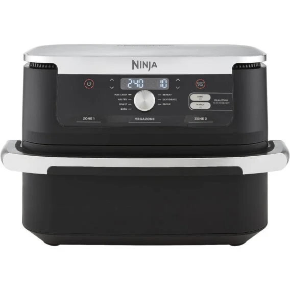 karstā gaisa friteris ninja foodi flexdrawer hot air fryer, dual zone, 10.4l af500eu