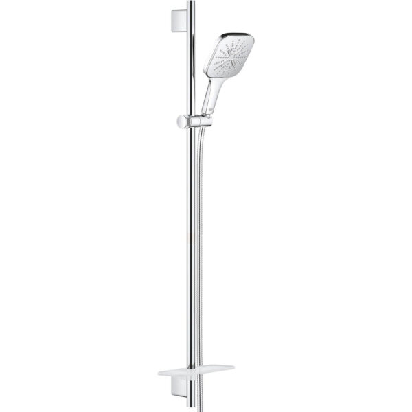 rokas dušas galvas komplekts grohe 26586000 vitalio smartactive 130 mm cube 3 jet types hroma