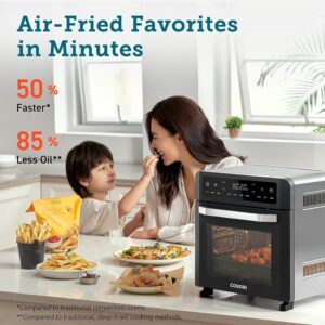 karstā gaisa friteris cosori caf r121 air fryer/oven 12l, 1800w