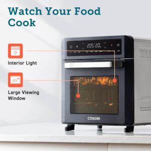 karstā gaisa friteris cosori caf r121 air fryer/oven 12l, 1800w