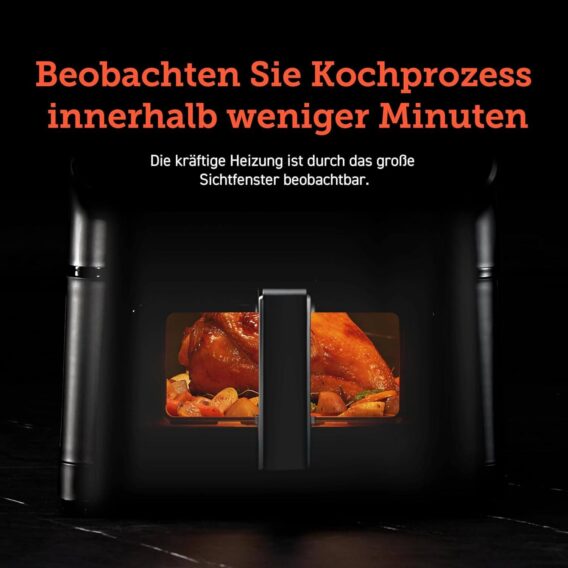 karstā gaisa friteris cosori clear blaze 6.2l caf p652 keu air fryer 1700w