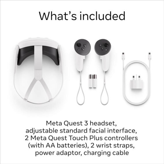 meta quest 3 128gb mixed reality vr