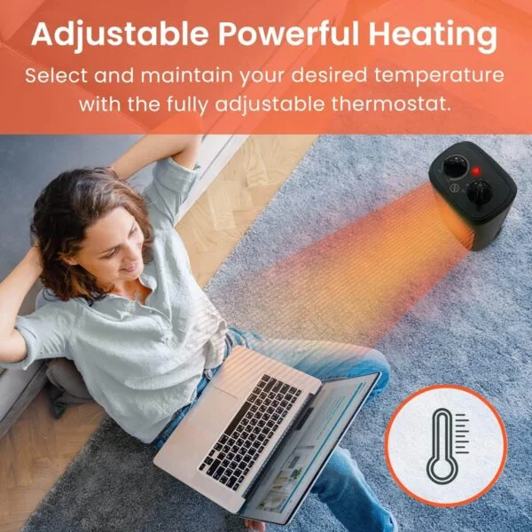 pro breeze 2000 w mini keramiskais ventilatora sildītājs