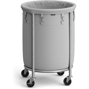 veļas grozs ar riteņiem 110 l vasagle rls002g01