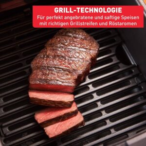 karstā gaisa friteris, grils tefal ey5068 easy fry & grill vision hot air fryer 4.2 l 1550w
