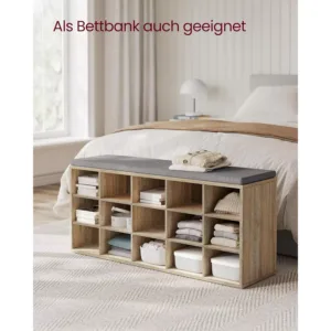 apavu sols ar plauktiem vasagle ‎lhs015t60 105 x 30 x 48 cm