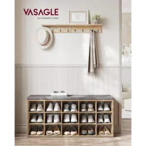 apavu sols ar plauktiem vasagle ‎lhs015t60 105 x 30 x 48 cm
