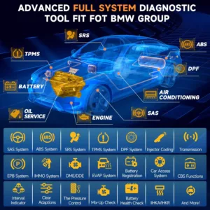 autophix 7910 automašīnu diagnostikas skeneris obd ii/eobd protokola automašīnām, saderīgs ar bmw grupas automašīnām