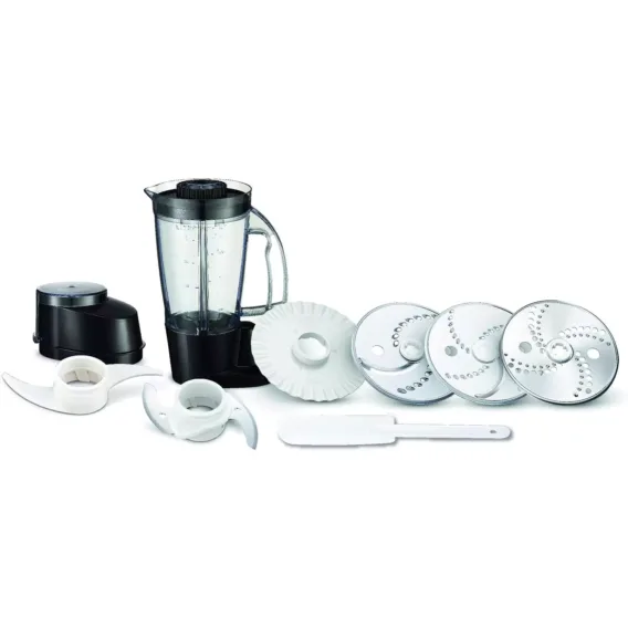 blenderis moulinex fp546811 melns tumši pelēks 800 w