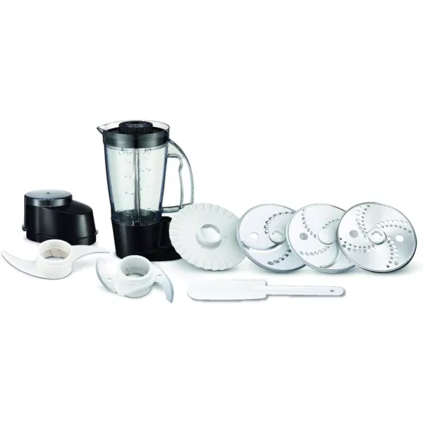 blenderis moulinex fp546811 melns tumši pelēks 800 w