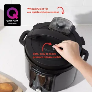multivārāmais katls instant duo plus ar whisperquiet, 5.7 l ‎dppc604 1000w