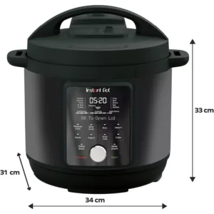 multivārāmais katls instant duo plus ar whisperquiet, 5.7 l ‎dppc604 1000w