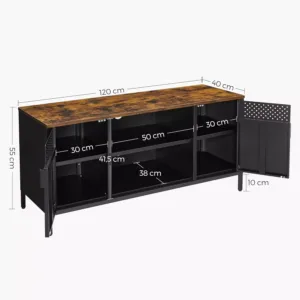 tv galdiņš vasagle industrial lts103b01