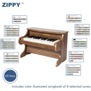 bērnu digitālās klavieres zippy mat slw99801a