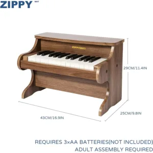 bērnu digitālās klavieres zippy mat slw99801a
