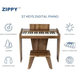 bērnu digitālās klavieres zippy mat slw99802a