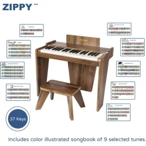 bērnu digitālās klavieres zippy mat slw99802a