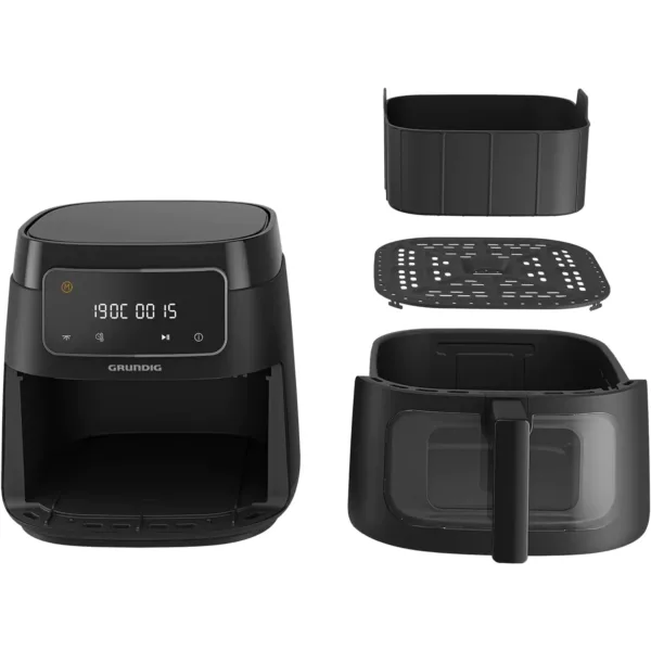 karstā gaisa friteris grundig fry 7320 hot air fryer, 7.6l, 1750w