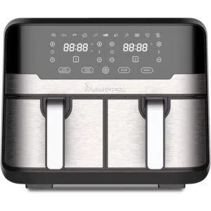 karstā gaisa friteris masterpro rocket duo 900 air fryer 9 l 2100 w